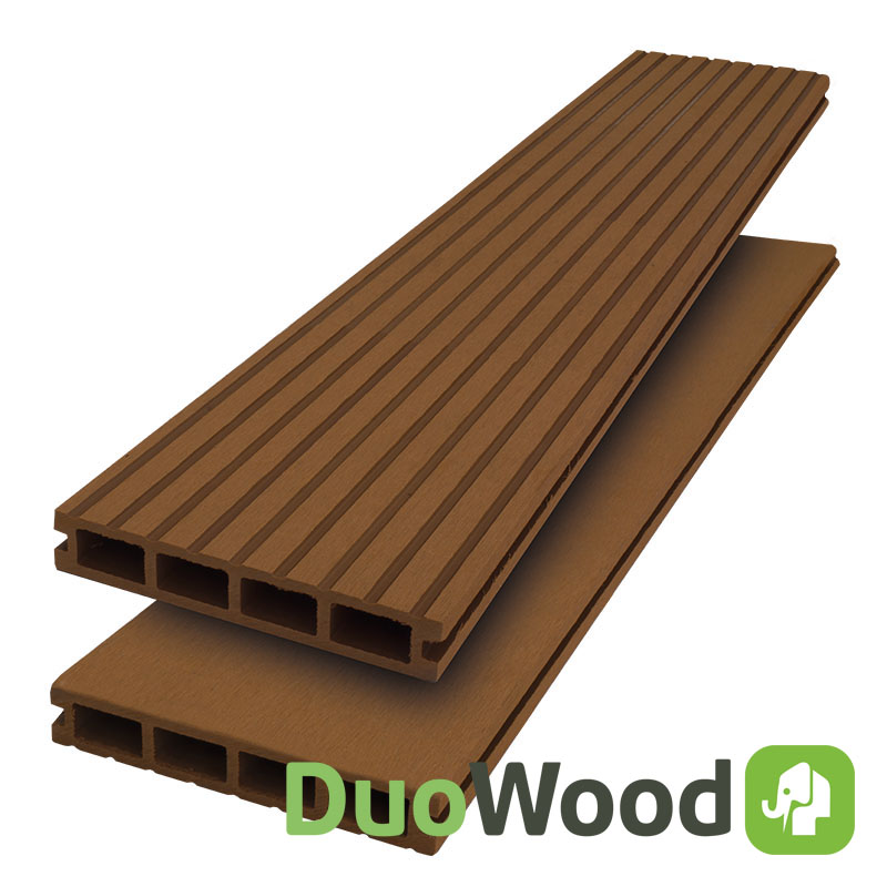 Duowood | Standaard vlonderplank 25x146 | Havanna 300cm