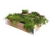 Minigarden douglas vierkante meter, 20 x 100 x 100 cm