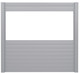 IdeAL | Basisset Scherm Zilver 6 planks | 180x180