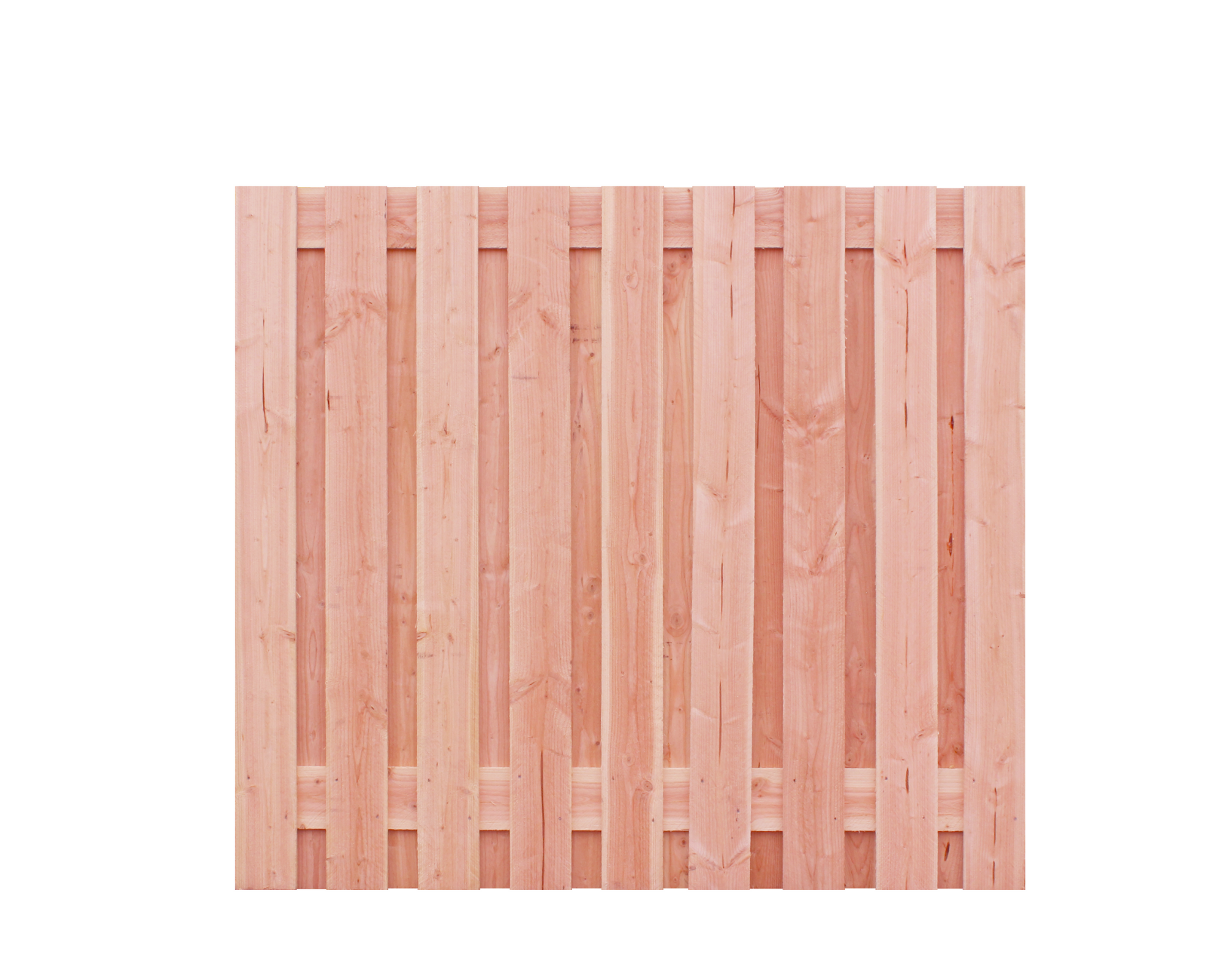 Schutting douglas fijnbezaagd, 19-planks, 150 x 180 cm