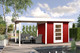 Blokhut | Designhuis 172B Gr.1 | 530 x 240 | WEKA | Zweeds rood