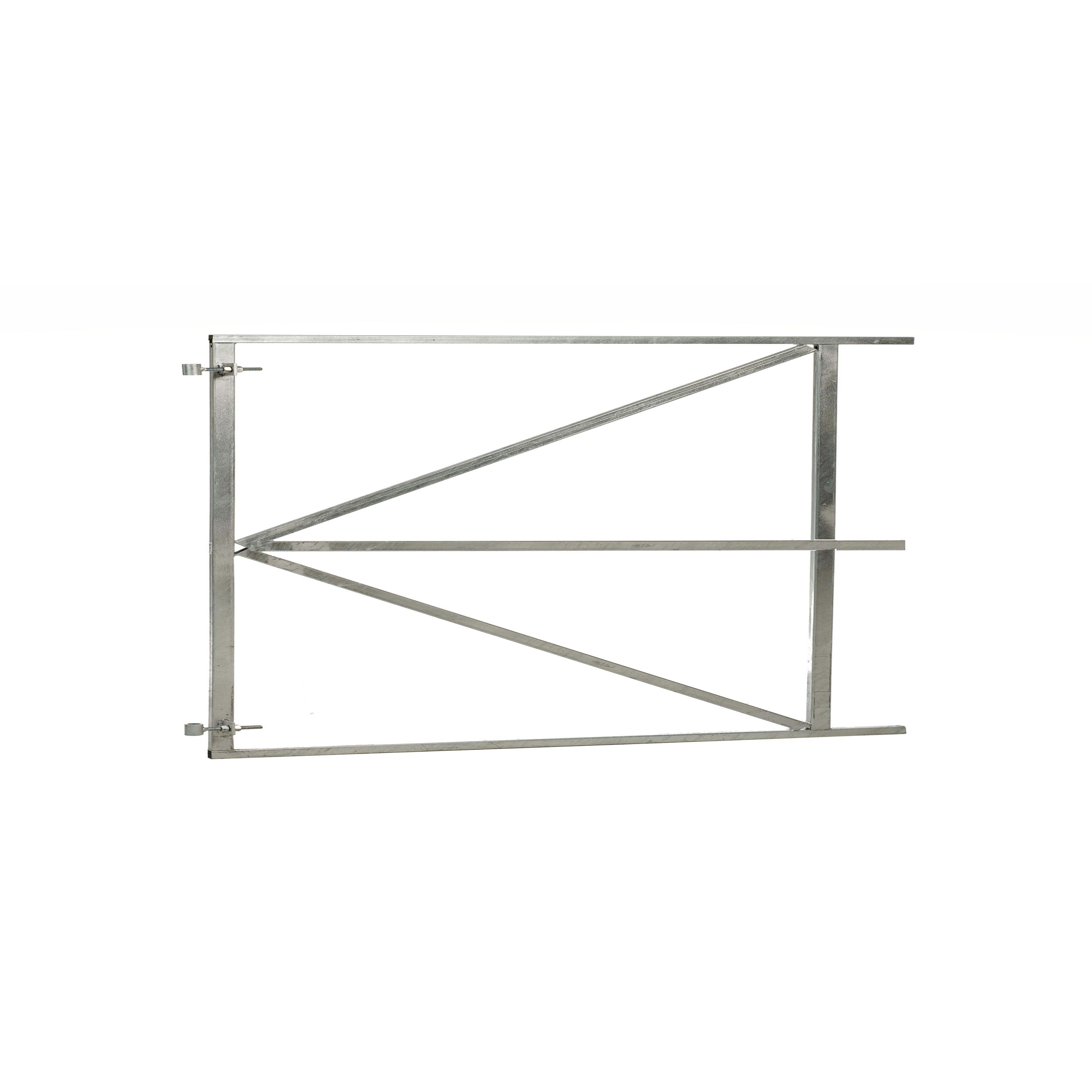 Stalen poortframe verstelbaar | 150 x 80 cm | Vuurverzinkt