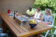 Trendhout | BBQ-tafel Monaco | Lehmgrau