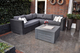 Trendhout | BBQ-tafel Rome | Lehmgrau