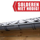 S-Lon | Dakgoot Lessenaarsdak Zink | Antraciet | Type 110 | 850-1020 cm