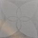 Excluton | Optimum Decora 60x60x4 cm | Silver iris