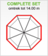 S-Lon | PVC Dakgoot Achthoekig dak GD16 | Bruin | 14-19.25 m