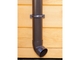 S-Lon | PVC Dakgoot Achthoekig dak GD16 | Bruin | 14-19.25 m