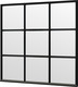 Trendhout | Steel Look raam module H-03 | 223x220 cm
