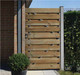 Gardival | Tuinpoort dubbel | Vital | 17 planken | 200 x 180 cm 