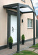 Gardendreams | Voordeur luifel met polycarbonaat dakbedekking | 200 cm