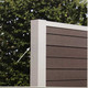 Exterior living | Beginpaal Curtis | 7x7x270 cm | zwart