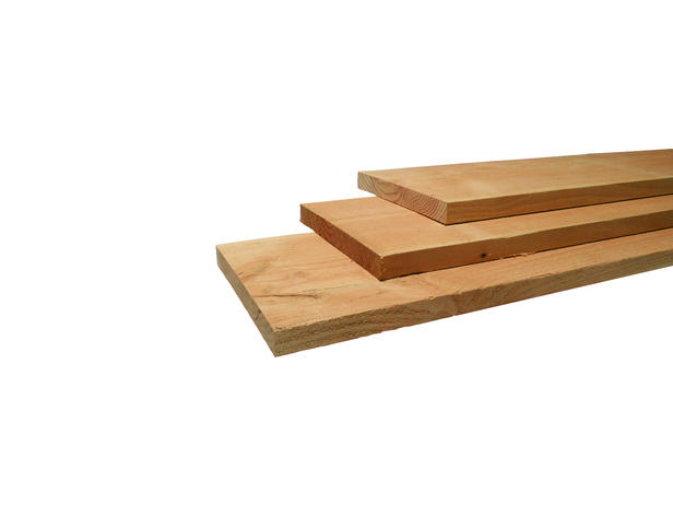 Fijnbezaagde plank | Douglas | 19 x 195 mm | Geïmpregneerd | 180 cm