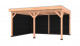 Westwood douglas overkapping comfort, 500 x 400 cm, combinatie 3