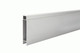 IdeAL | Zilver Tand- en Groefprofiel voor aluminium Scherm | 180 cm