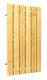 Douglas plankendeur | 100 x 190 cm | Geschaafd | Groen geïmpregneerd