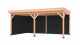 Westwood douglas overkapping comfort, 600 x 350 cm, combinatie 3