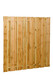 Grenen plankenscherm | Fijnbezaagd | 17-planks | 180 x 180 cm | Groen geïmpregneerd