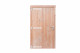 Woodvision | Douglas enkele brede deur | Dicht | 119 x 209 cm | L