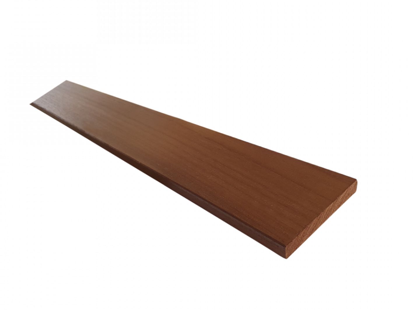 Thermovision Ayous geschaafde plank 1.8 x 13.5 x 305 cm, thermisch gemodificeerd, pak a 4 stuks