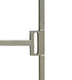 Verstelbaar poortframe met lage slotkast, 90 x 155 cm, vuurverzinkt