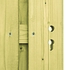 CarpGarant | Deur toog verticaal | 180 x 100 cm | met slotgat
