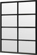 Trendhout | Steel Look raam module B-04 | 163x220 cm