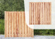 Schutting douglas geschaafd robuust, 21-planks, 180 x 180 cm