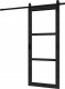 Trendhout | Steel Look Schuifdeur Enkel | U3 | 89 x 206 cm