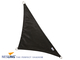 Nesling | Coolfit Schaduwdoek Driehoek 90° | 500 Zwart