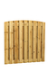 Toogplankenscherm Grenen | 19-planks | Verticaal | 180 x 180 cm