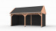 Westwood overkapping zadeldak comfort, 600 x 300, combinatie 4