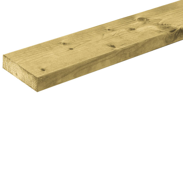 Tuinhout plank NE Vuren | 28 x 95 mm | 480 cm