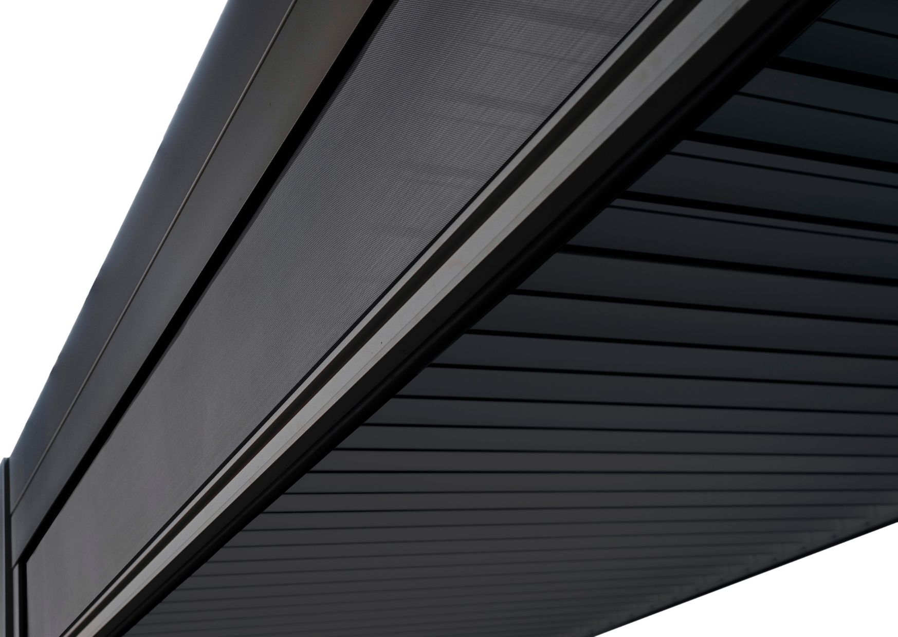 Screen voor aluminium overkapping | Design | 400 cm