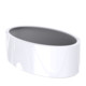 Polyester hoogglans bloembak Ellipse | 200 x 120 x 60 cm