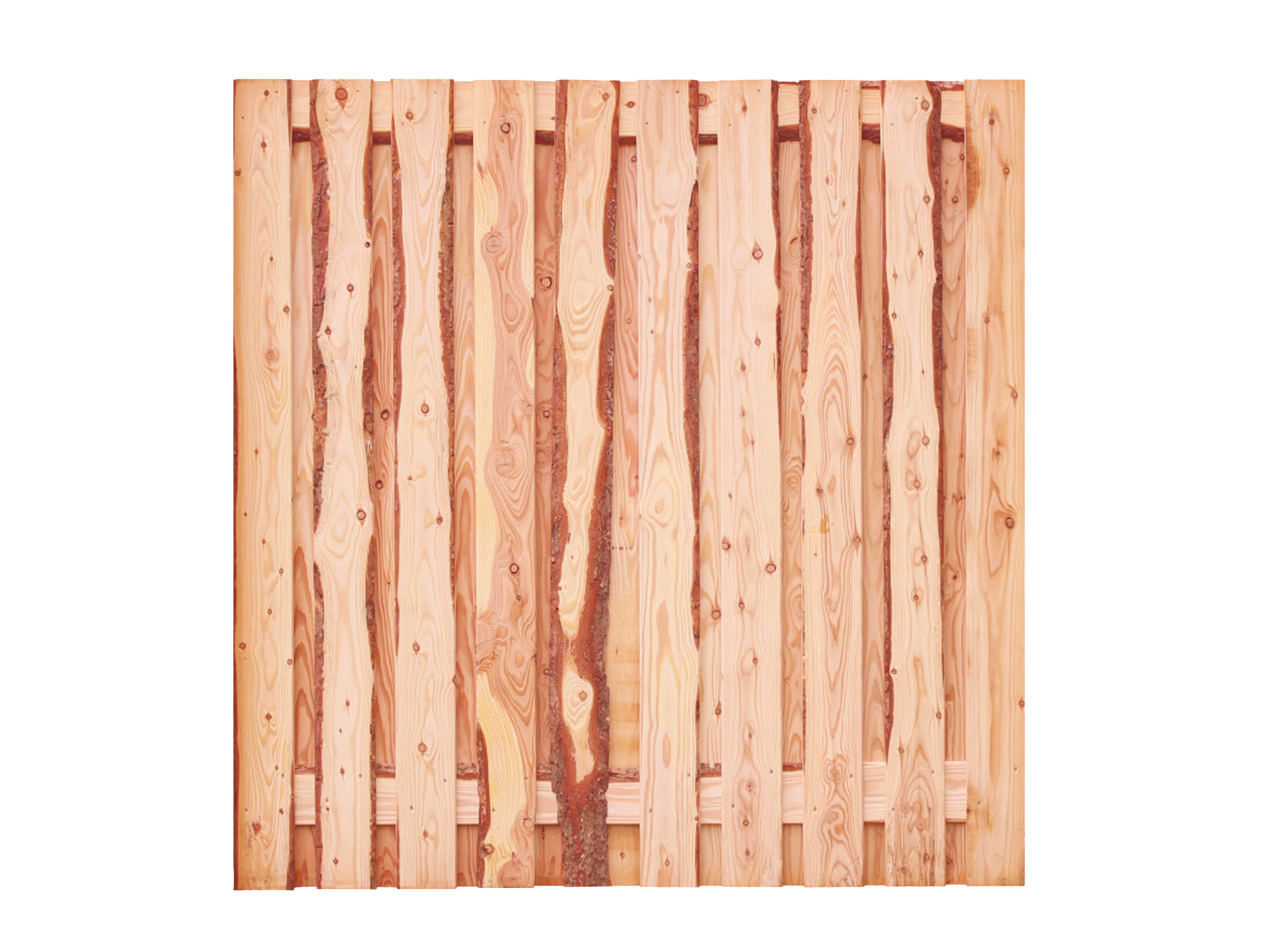 Schutting douglas fijnbezaagd robuust, 21-planks, 180 x 180 cm