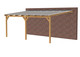 Woodvision Veranda | 700 x 300 cm | Opaal dakplaat