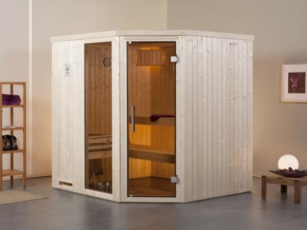 WEKA | Sauna Varberg 3 GTF | 194 x 194 cm