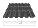 ArcelorMittal | Dakpanplaat Luna | 9005 Zwart Glans 260 cm