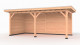 Westwood douglas overkapping Pracht, 600 x 300 cm, combinatie 3