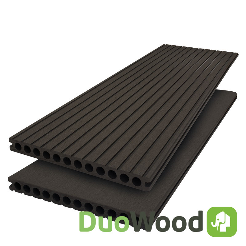 DuoWood | XWB vlonderplank 25x250 | Lava 300 cm