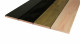 Potdekselplank Douglas | 22 x 200 mm | Zwart gespoten | 300 cm