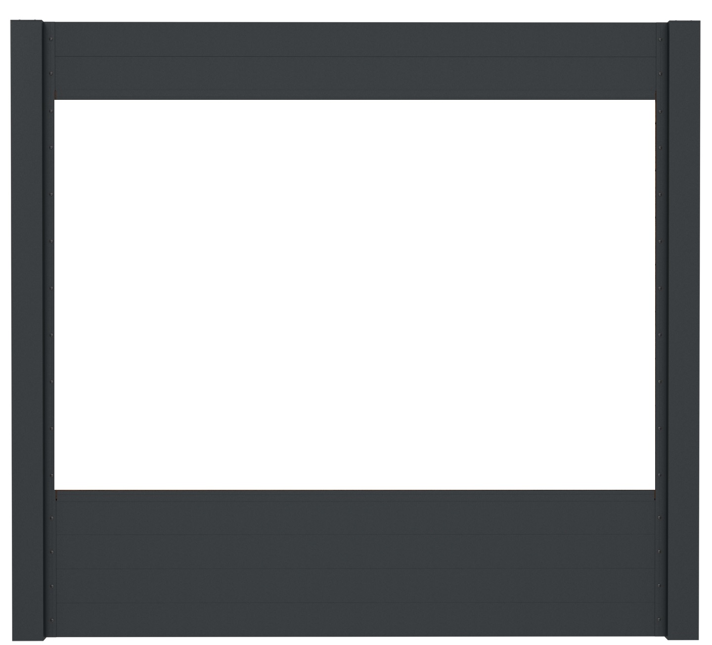 IdeAL | Basisset Scherm Antraciet 9 planks | 180x180