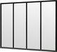 Trendhout | Steel Look raam module C-01 | 276x220 cm