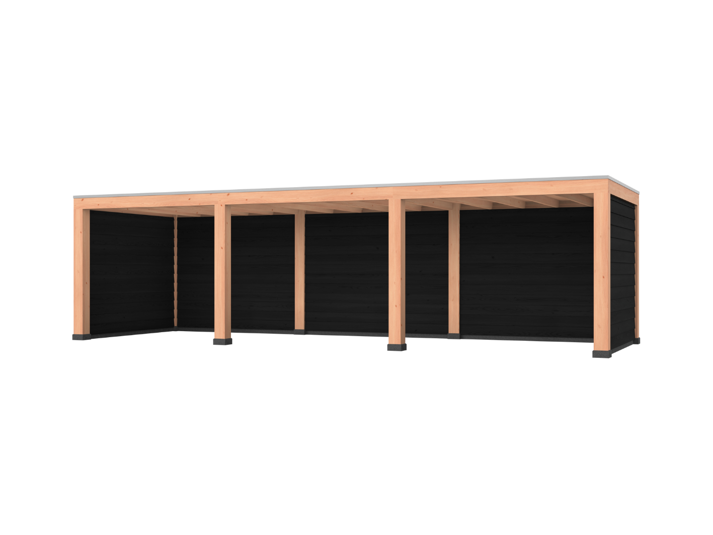 Westwood douglas overkapping modern, 900 x 300 cm, combinatie 4