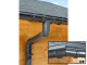 S-Lon | PVC Dakgoot Achthoekig dak GD16 | Antraciet | 14-19.25 m