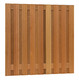 Hardhouten plankenscherm | 180x180cm | 19-planks