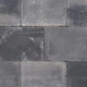 Klinker abbeystones grijs/zwart, 30 x 40 x 6 cm