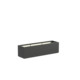 Adezz | Polyester bloembak Buxus | 150 x 25 x 80 | Antraciet