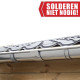 S-Lon | Dakgoot Vierhoekig dak Verzinkt | Type 110 | 14.8-18.2 m